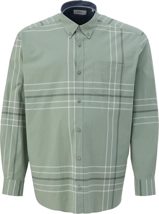 Immagine prodotto s.Oliver Hemd Slim: Karohemd aus Baumwollstretch (3XL)