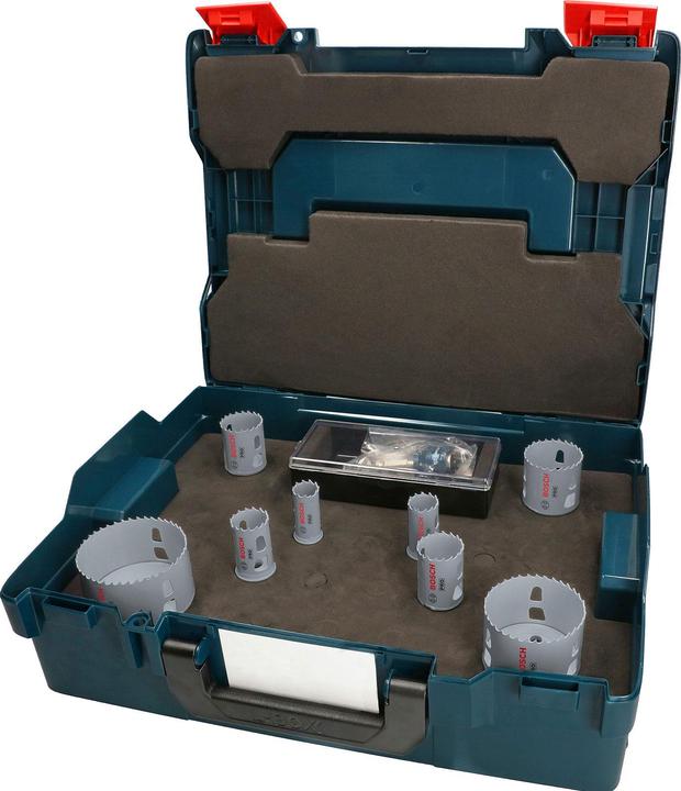 Produktbild Bosch Professional Zubehör PRO Multi Material PC Plus Lochsägen-Set (22 mm, 25 mm, 30 mm, 35 mm, 40 mm, 51 mm, 68 mm, 83 mm)