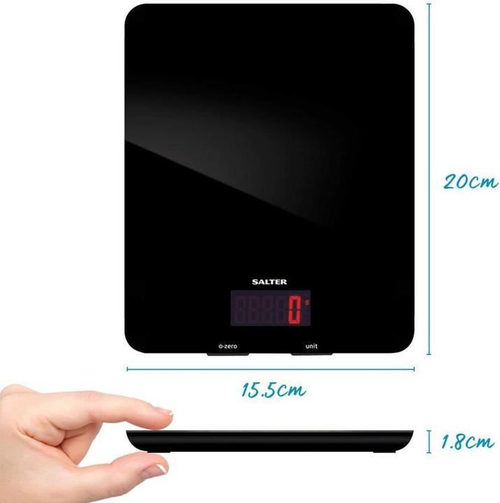 Actual product image Salter 1160 BKDR High Capacity black