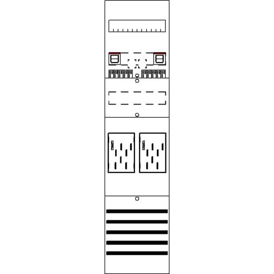Striebel & John, Verteilerschrank Zubehör, STRIEBELJOHN BF17T2