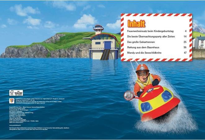 Image du produit Panini Feuerwehrmann Sam Gutenachtgeschichten (Allemand, Surtaxe Katrin, 2016)