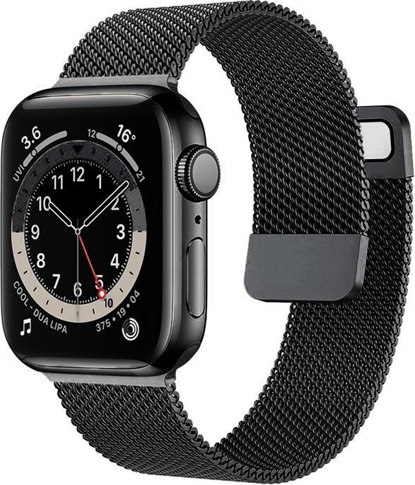 Actual product image EKO Watch strap Milanese type black (Stainless steel)