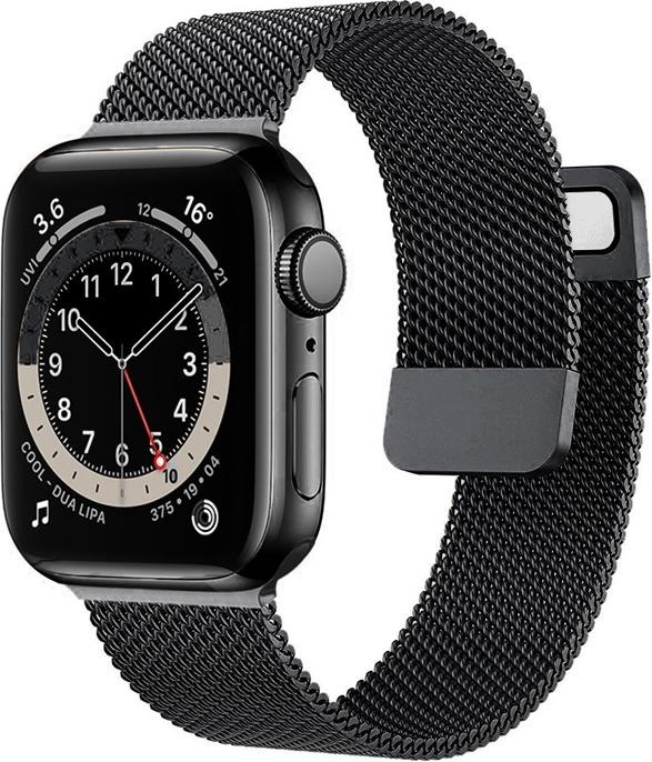 Produktbild EKO Uhrenarmband Milanese-Typ Schwarz (Edelstahl)
