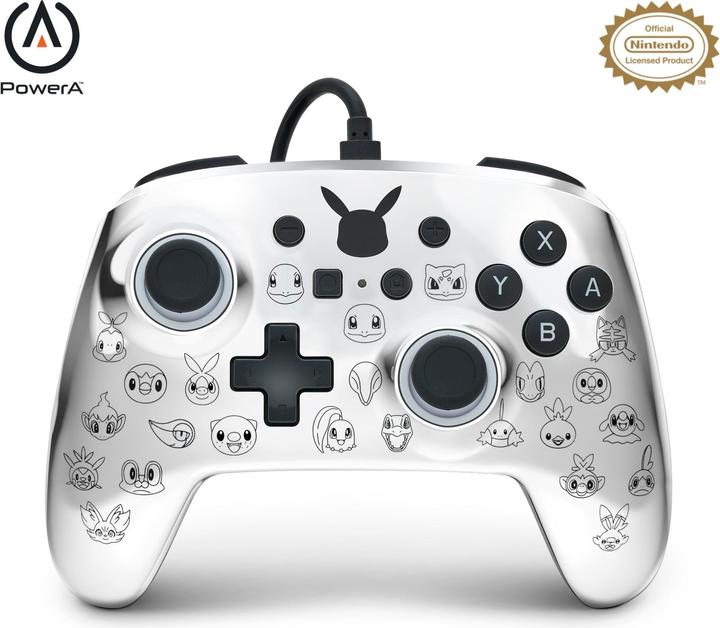 Produktbild PowerA Enhanced Wired Switch Controller 25th Pokémon (Switch)