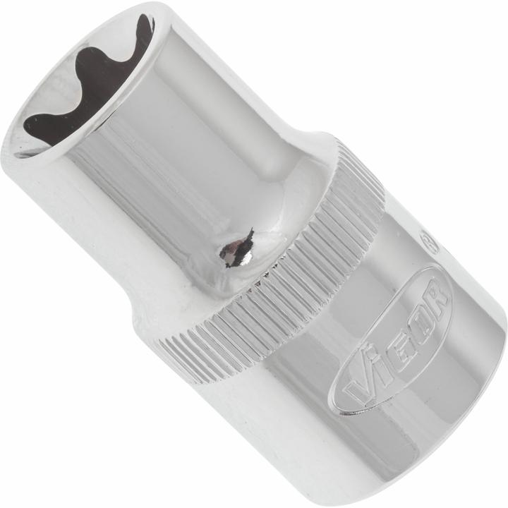 Actual product image Vigor T-profile socket ∙ V2734 ∙ square12.5 mm (1/2 inch) ∙ E profile ∙ E16