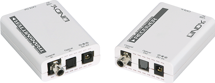 Produktbild Lindy 150m Cat.5 SPDIF TOSLINK Extender (Extender)