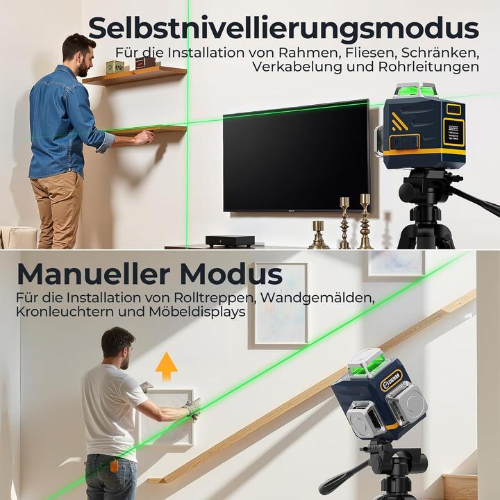 Actual product image Cigman CM-701 Kreuzlinienlaser für den Innenbereich