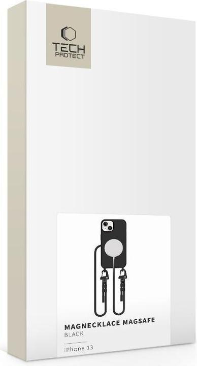 Actual product image Tech-Protect MagNecklace MagSafe iPhone 13 Case - Black (Apple iPhone 13)