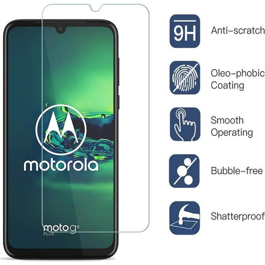 Thumbnail - Screenguard Motorola Moto G8 Plus Panzerglas Schutzfolie Case Friendly Design (1 Stück, Motorola Moto G8 Plus), Smartpho...