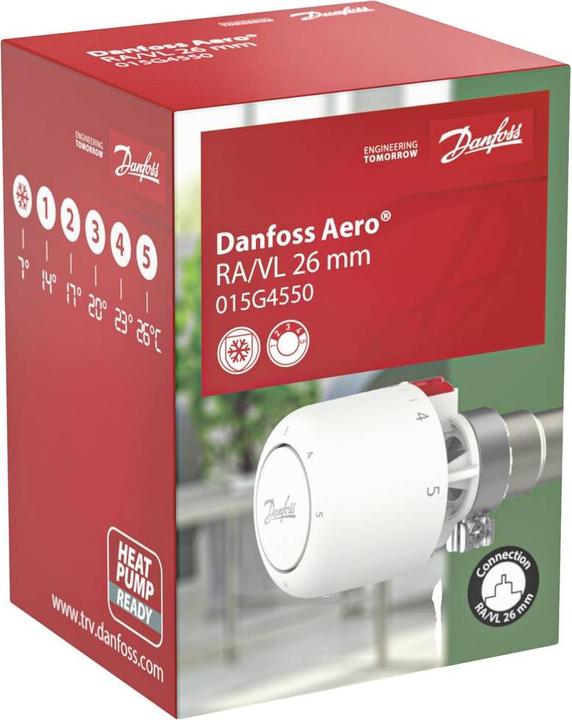 Actual product image Danfoss 015G4550 Aero RA/VL