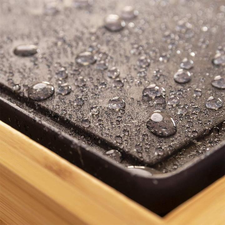 Image du produit Cecotec Plancha électrique compatible Tasty&Grill 2000 Bamboo MixStone