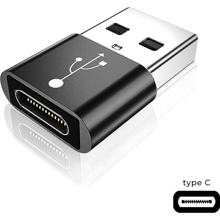 Fusion ADP Universāls OTG Adapteris USB 3.0 uz USB-C 3.1 melns (USB 3.0, USB 3.1), Cavo USB
