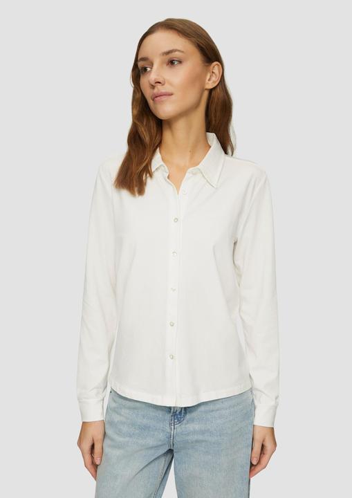 Produktbild S.Oliver T-Shirt Hemdbluse aus Jersey (44)