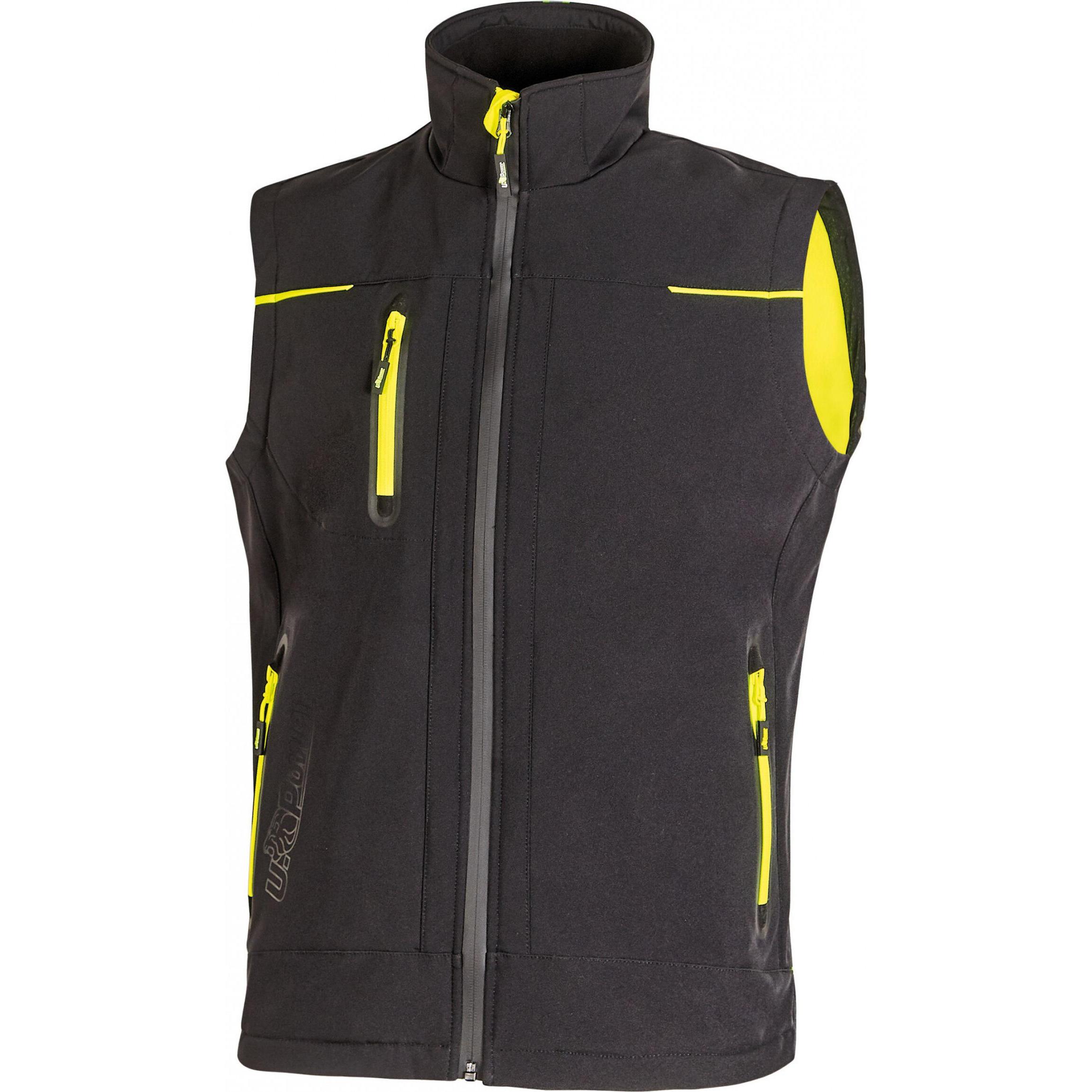 U-Power, Damen, Weste, Softshell Universe, Schwarz, (L)