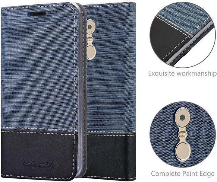 Image du produit Cadorabo Couverture look jeans Book (Lenovo K6 Note)