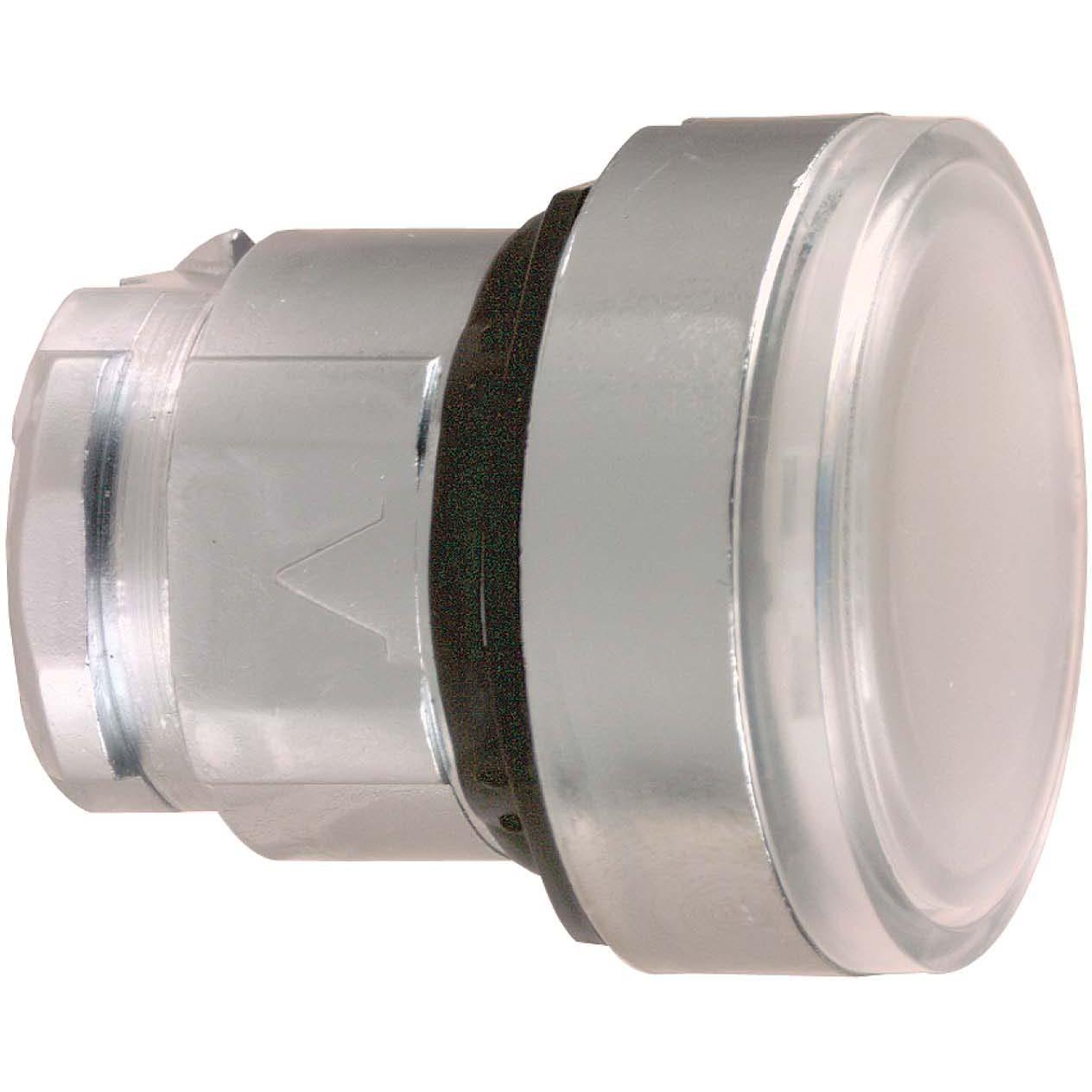 Schneider Electric Leuchttaster 22mm weiß, Taster + Schalter, Weiss
