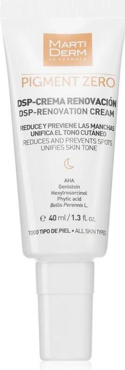 Actual product image Martiderm DSP - Cream Pigment Zero Restoration 40 ml (Suntan cream, 40 ml)