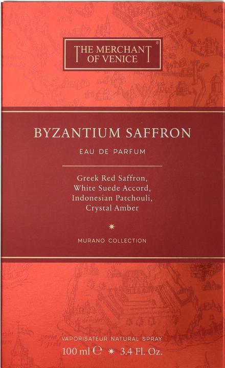 Actual product image The Merchant of Venice Murano Collection - Byzantium Saffron (Eau de parfum, 100 ml)