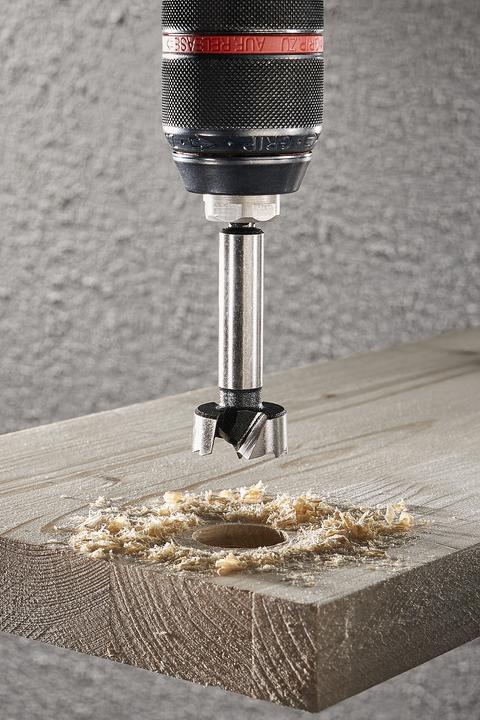 Immagine prodotto wolfcraft 1 Punta Forstner con gambo esagonale ø26x90mm (8 mm)