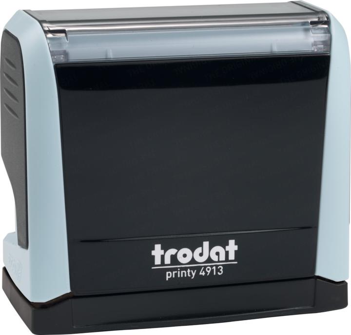 Produktbild Trodat Typomatic Printy 4.0 Pastell Edition, selbstfärbender Stempel zum Selbersetzen