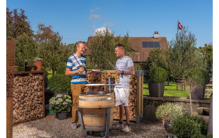 Immagine prodotto Nouvel Barbecue e pozzo del fuoco Barrique, Ø 100 cm (85 cm)