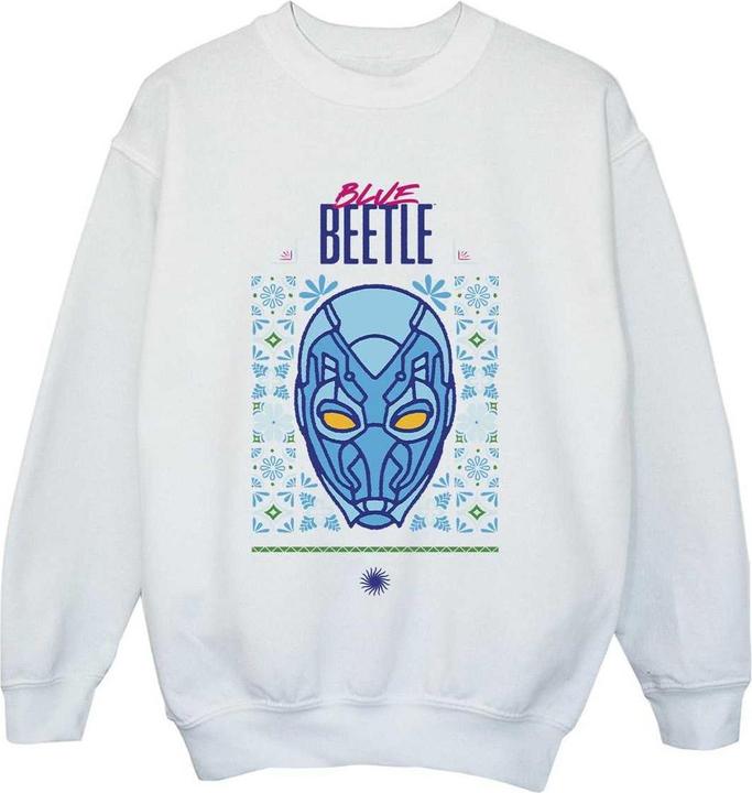 Image du produit Blue Beetle - Sweat motif/style casque - Garçon (152, 158)