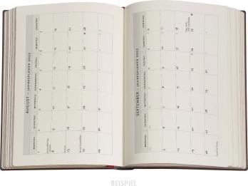 Actual product image Paperblanks 2024 Arabica Midi 18M. Horizontal (18 x 13 cm, Hardcover, German)