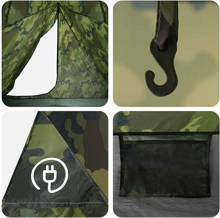 Produktbild vidaXL Campingzelt (1.65 kg, 2 Personen)