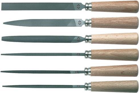 Produktbild C.K Magma Schlüsselfeilensatz 6tlg. T012 (Hieb 1, Hieb 2, 100 mm)