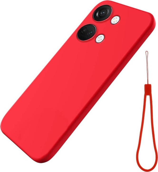 Immagine prodotto Cover-Discount OnePlus Nord 3 - Custodia in silicone rosso (OnePlus Nord 3)