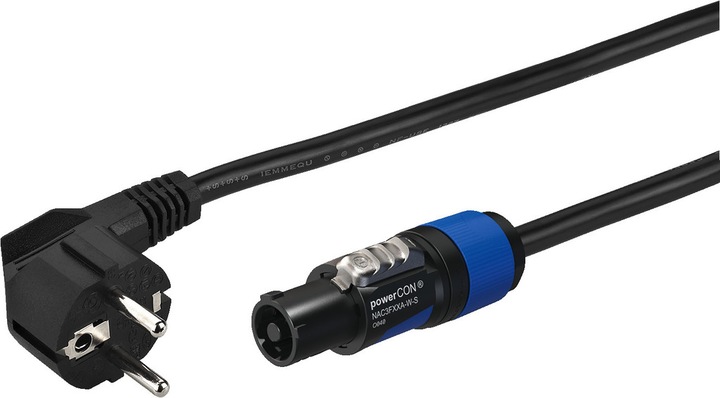 Produktbild Monacor Powercon-Schuko-Kabel (2 m)