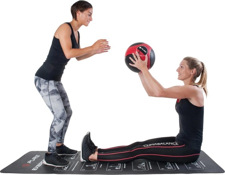 Actual product image Pure2improve Medicine ball (8 kg, 200 mm)