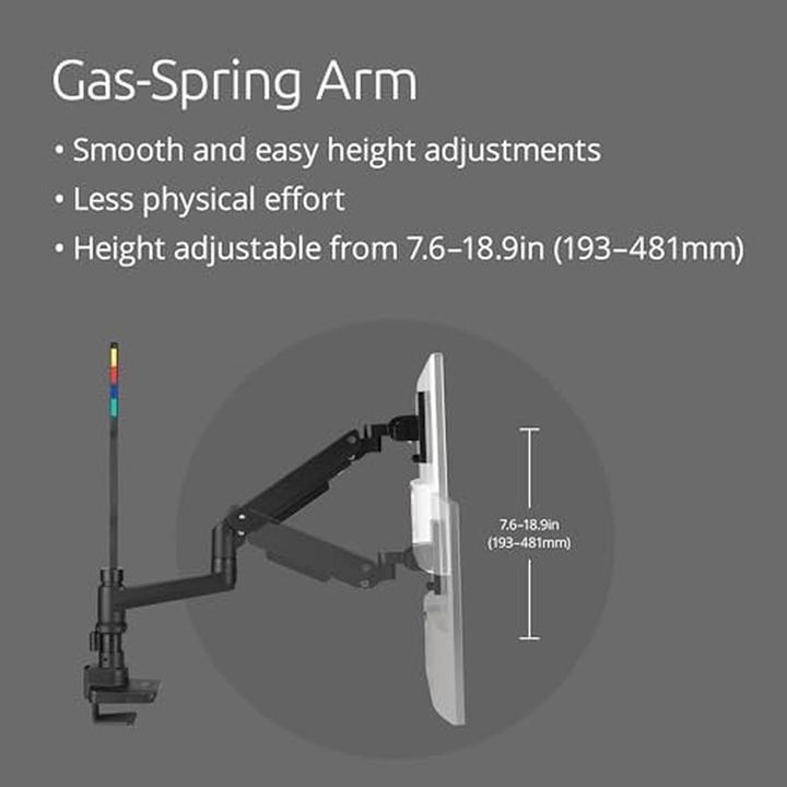 Productafbeelding Kensington heavy duty monitor arm, heavy duty monitor (Tabel, 49", 20 kg)