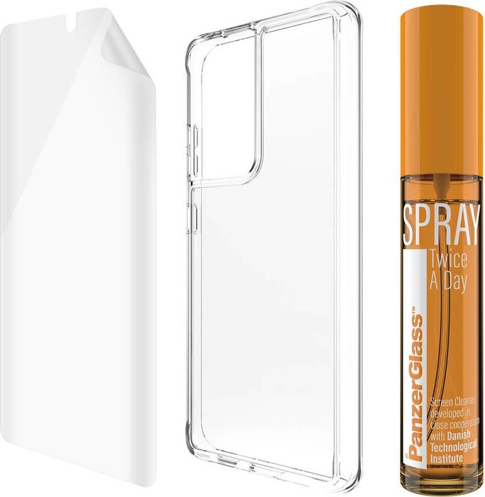Produktbild PanzerGlass 360° Protection - Glas + Hülle (1 Stück, Samsung Galaxy S21 Ultra)