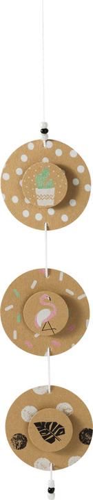 Image du produit Folia Bloc de motifs en papier kraft (230 g/m², 1x)