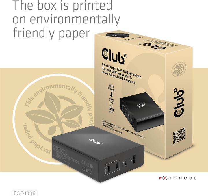 Image du produit Club 3D CAC-1906 (132 W)