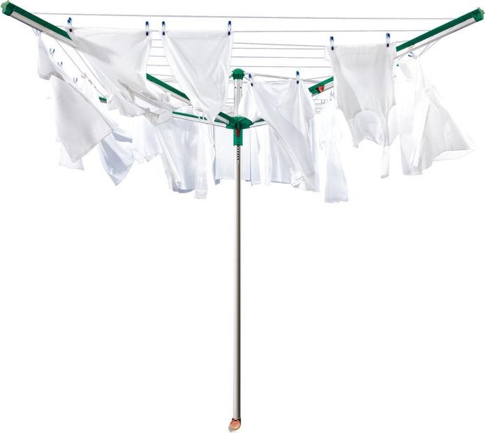 Actual product image Leifheit Linomatic 500 Deluxe Cover laundry umbrella (50 m)