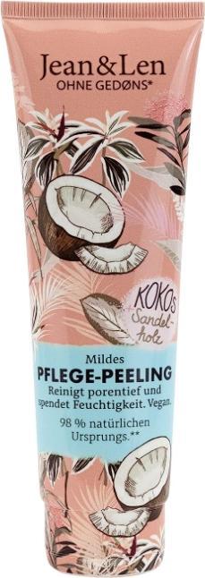 Jean & Len Coconut Sandalwood, Body Peeling, 125 ml (125 ml)