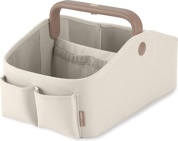 Skiphop Light Up Diaper Caddy- Oat