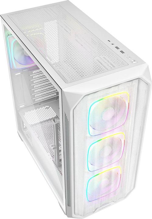 Produktbild Sharkoon AK5 RGB White ATX (weiss) (ATX, Mini-ITX, mATX)