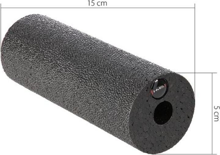 Actual product image HMS Fitnessrolle schwarz 5cm (5 cm)