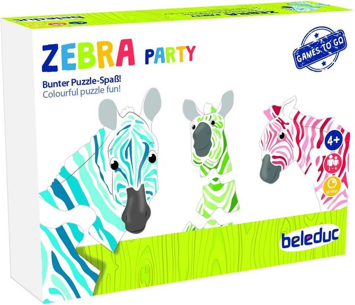 Actual product image Beleduc Zebra party (21 pieces)