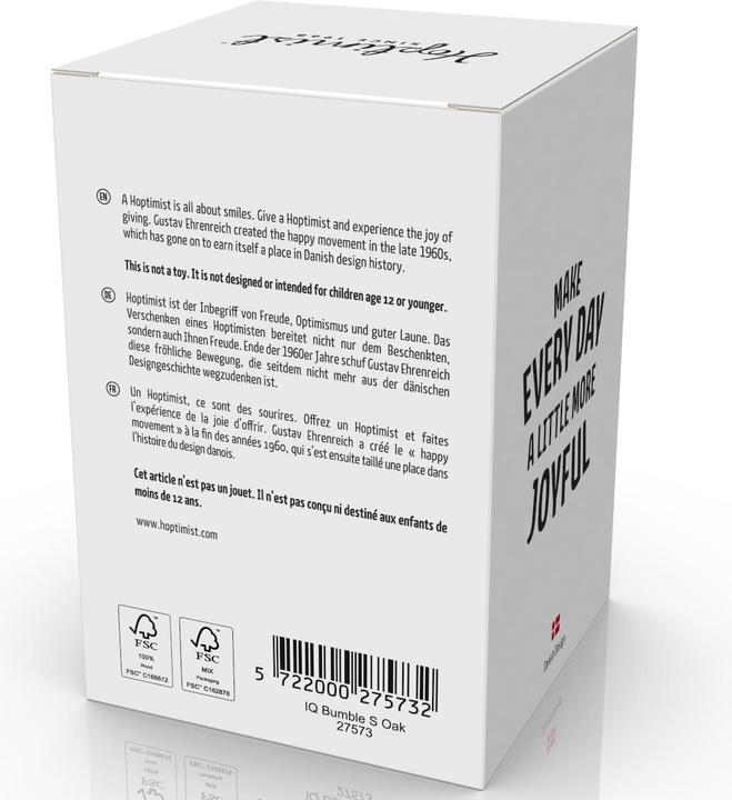 Actual product image Hoptimist IQ Bumble S Oak