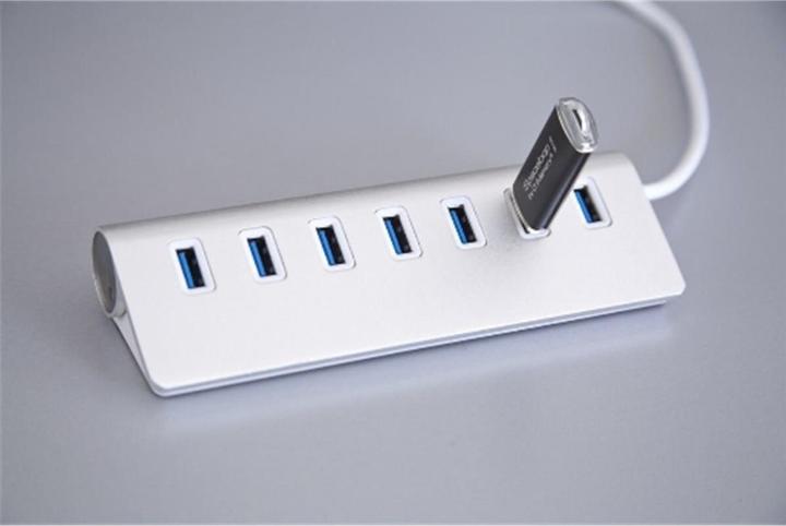 Actual product image Exsys Ex-1137 (USB-A, 7 ports)