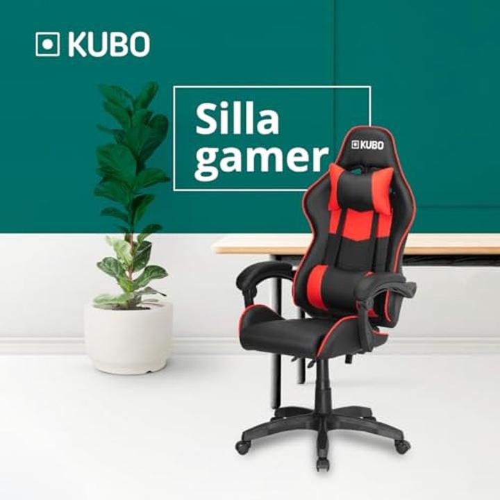 Produktbild Kubo Ergonomischer Gamingstuhl mit Höhenverstellung, 360° Drehung und fester Armlehne