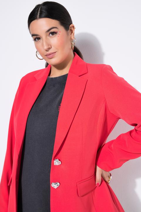 Actual product image Studio Untold Blazer, fitted shape, heart buttons (50)