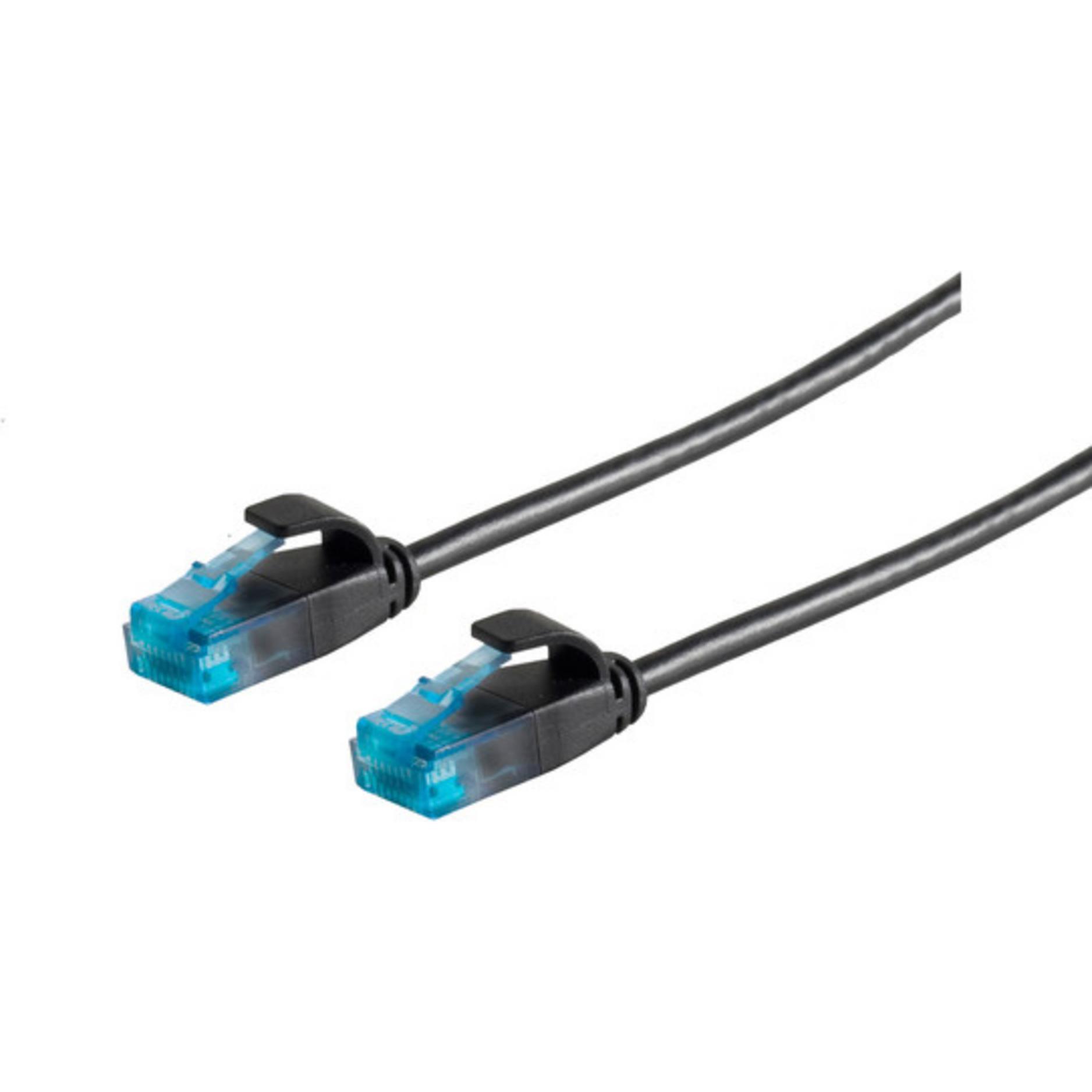 S-Conn Netzwerkkabel (U/UTP, CAT6, 0.30 m), Netzwerkkabel