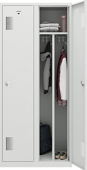 Produktbild eurokraft basic Garderobenschrank (80 cm, 180 cm)