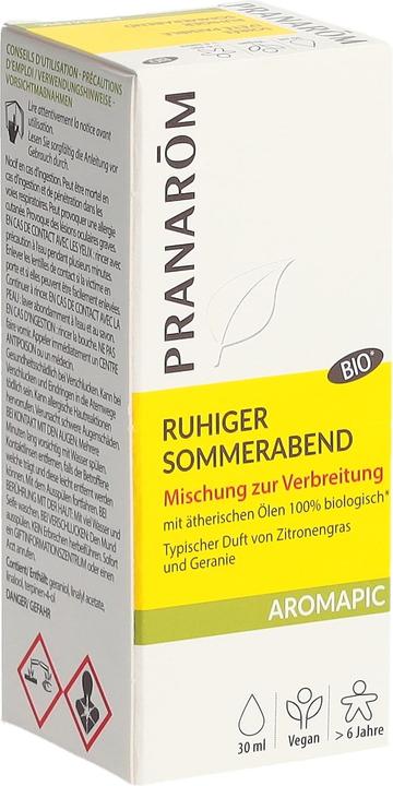 Produktbild Pranarom AROMAPIC - Duftöl-Mischung "Friedlicher Sommerabend" Bio (Körpermilch, 30 ml)