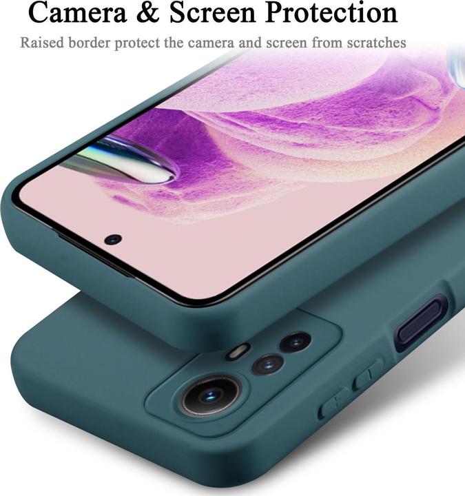 Image du produit Cadorabo Housse pour Redmi Note 12S TPU avec protection liquide en silicone (Xiaomi Redmi Note 12S)